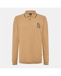 BOSS - Regent Classic Fit Short Sleeve Polo Shirt - Lyst