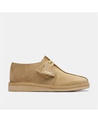 Clarks - Desert Trek Flat Ankle Boot - Lyst