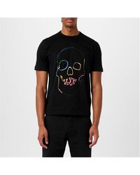 PS by Paul Smith - Ps Linear Tee Skull Sn42 - Lyst