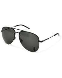 Saint Laurent - Aviator Sunglasses Metal - Lyst