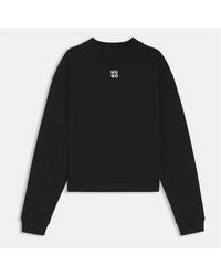 HUGO - Mock-Neck Sweatshirt - Lyst