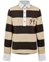 Vivienne Westwood - Striped Rugby Polo - Lyst