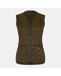 Barbour - Diamond Quilted Sleeveless Gilet - Lyst