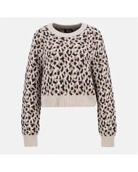 Barbour - Harley Printed Crew Jumper - Lyst