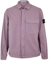 Stone Island - Gd Overshirt - Lyst
