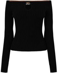 BOSS - C Fayez Knitted Top - Lyst