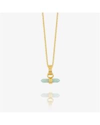 Rachel Jackson - Mini Tbar Nl Pendant Necklace - Lyst
