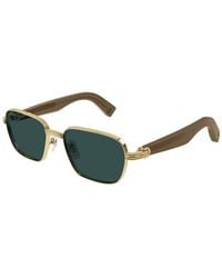 Cartier - Rectangular Ct0538S Sunglasses - Lyst