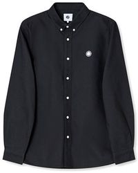 Pretty Green - Pg Ls Oxford Shirt Sn00 - Lyst