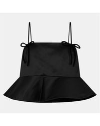 Ganni - Duchess Satin Woven Cami Vest - Lyst