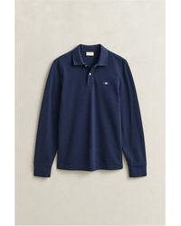 GANT - Ls Rugby Polo Sn64 - Lyst