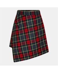 Vivienne Westwood - Viv Tartan Mini Skirt - Lyst