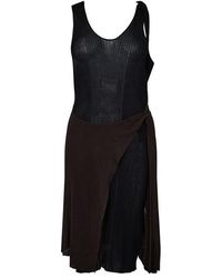 Bottega Veneta - Knitted Jumper Dress - Lyst