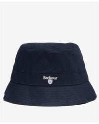 Barbour - Navy Cascade Bucket Hat - Lyst