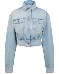 Off-White c/o Virgil Abloh - Off Off Baggy Fit Jacket - Lyst