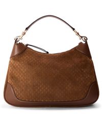 Gucci - Hobo Suede Bag - Lyst