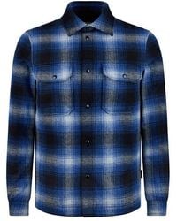Woolrich - Alaskan Wool Long Sleeve Overshirt - Lyst