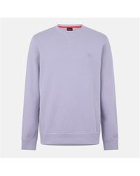BOSS - Long Sleeve Premium Cotton Sweatshirt (Westart Crew Neck) - Lyst