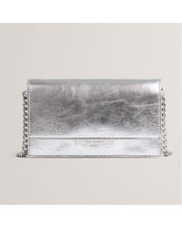 Ted Baker - Lock Detail Purse With Chain Strap - Lyst