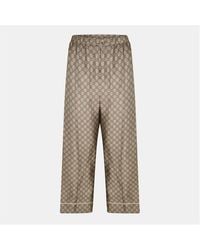 Gucci - Wide Leg Trousers - Lyst