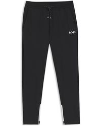 BOSS - Spin Logo Crew-Neck Long-Sleeve T-Shirt - Lyst