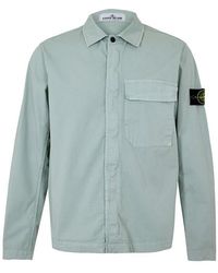 Stone Island - Gd Overshirt - Lyst