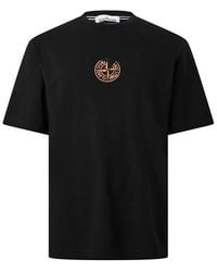 Stone Island - Stone Vertical Tee Sn64 - Lyst