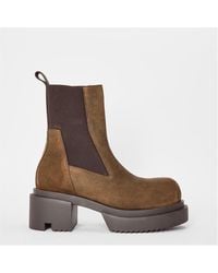 Rick Owens - Elastic Side Panel Chelsea Boots - Lyst