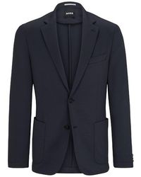 BOSS - Hanry Structured Formal Jacket - Lyst