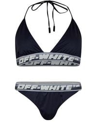 Off-White c/o Virgil Abloh - Logo Band Bikini Sets - Lyst