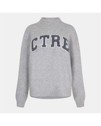 The Couture Club - Knitted Sweatshirt - Lyst