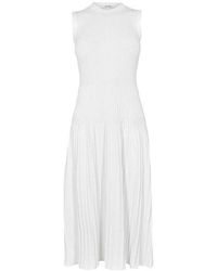 Max Mara - Dg Vib3 Cropped Short-sleeved Cotton Jersey T-shirt - Lyst