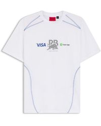 HUGO - Vcarb Tee_01-Rb - Lyst