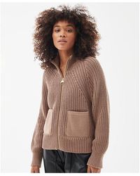 Barbour - Metisse Knitted Cardigan - Lyst