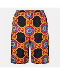 Gucci - Bermuda Chino Shorts - Lyst