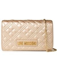 Love Moschino - Super Quilted Chain Shoulder Bag - Lyst