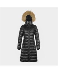 ARCTIC ARMY - Arctic Long Puffer Water Resistant Detachable Hood Calf Length Jacket - Lyst