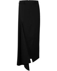 Givenchy - Giv Slashed Skirt Ld64 - Lyst