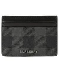 Burberry - Sandon Check Card Case - Lyst