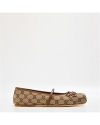 Gucci - Horsebit Ballet Pumps - Lyst