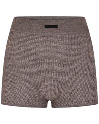 Fear Of God - Waffle Fleece Jogger Shorts - Lyst