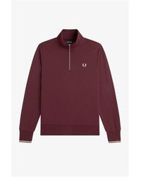 Fred Perry - Fredperry Half Zip Top - Lyst