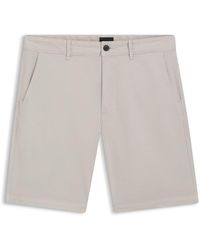 BOSS - Chino Slim Shorts - Lyst