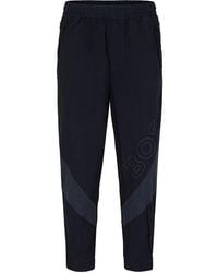 BOSS - Selon Closed Hem Fleece Joggers - Lyst