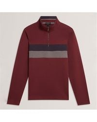Ted Baker - 1/4 Zip Fleece - Lyst