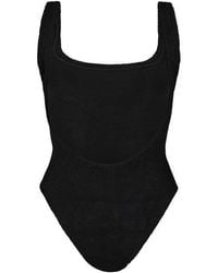 Hunza G - Square Neck Swimsuit - Lyst