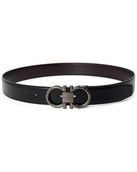 Ferragamo - Fg Dbl Adjust Belt Sn63 - Lyst