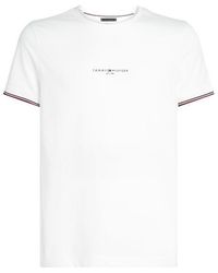 Tommy Hilfiger - Cotton Panel T-Shirt - Lyst