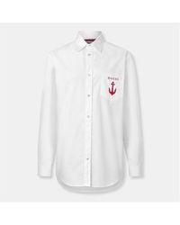 Gucci - Long Sleeve Tailored Fit Shirt - Lyst