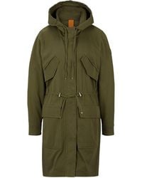 BOSS - Pakono Weather-Resistant Trench Coat - Lyst